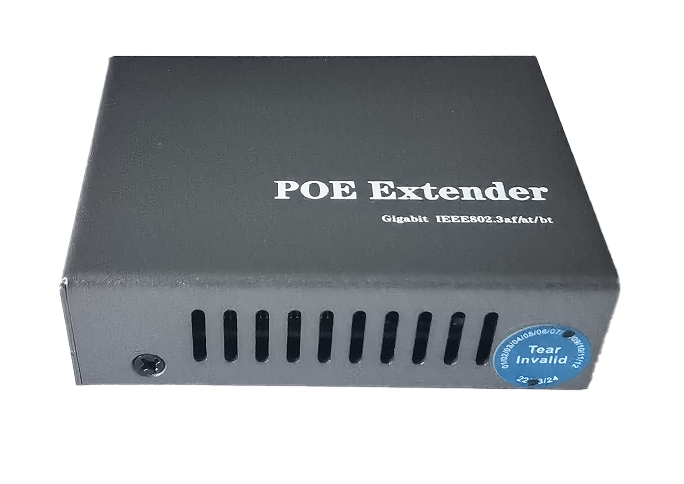 千兆POE网络延伸器  扩展器 中继器解决400米内POE供电 PoE  IEEE802.3at